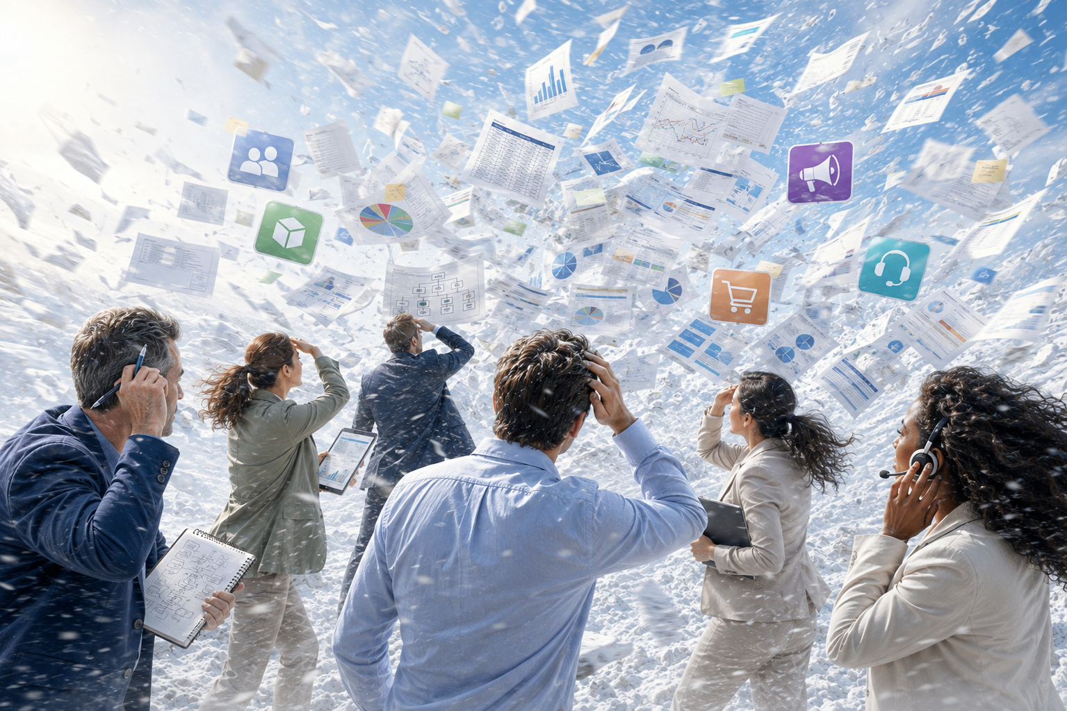 Blizzard of Revenue Growth Infrastructure Solutions Image