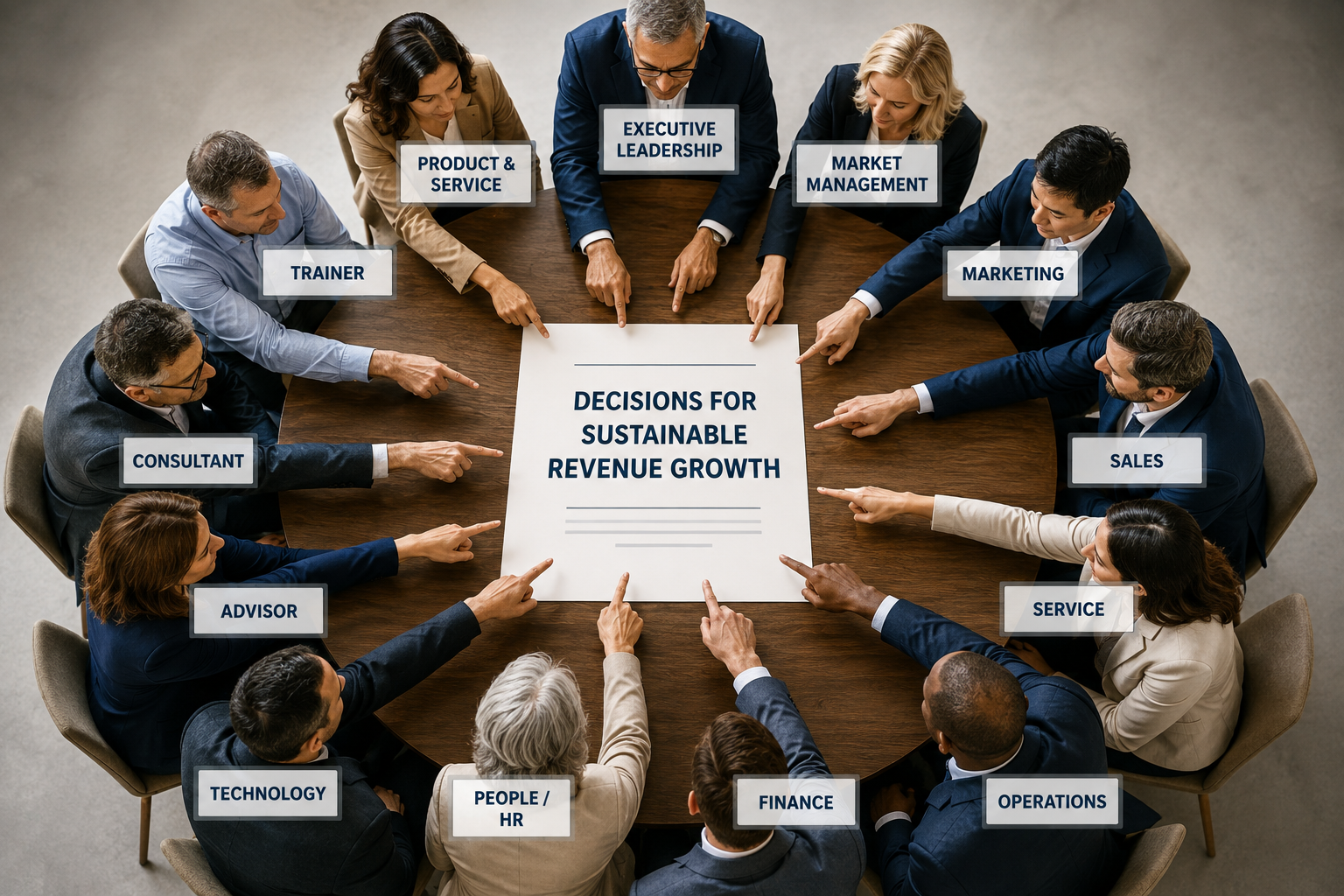 Decisions For Sustainable Revenue Growth Image